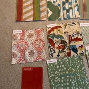 22 Brunschwig & Fils Fabric Samples